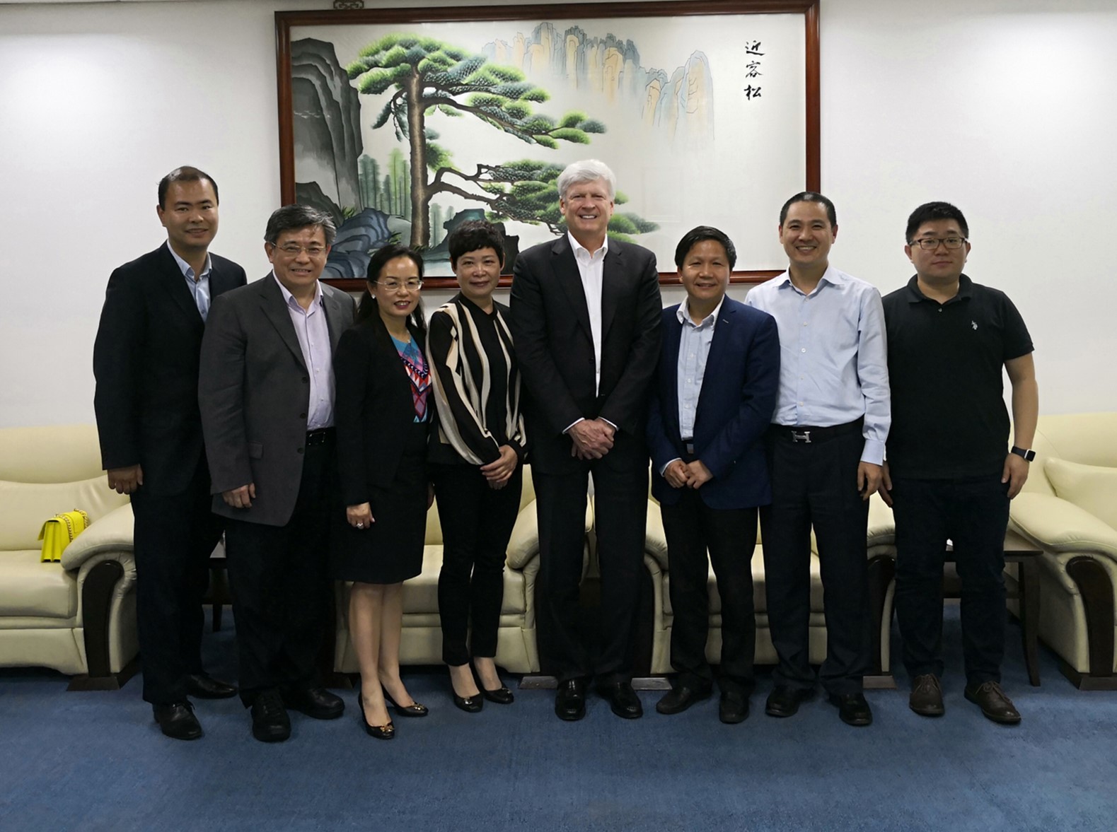 GARP及中方办公室一行访问上海财经大学